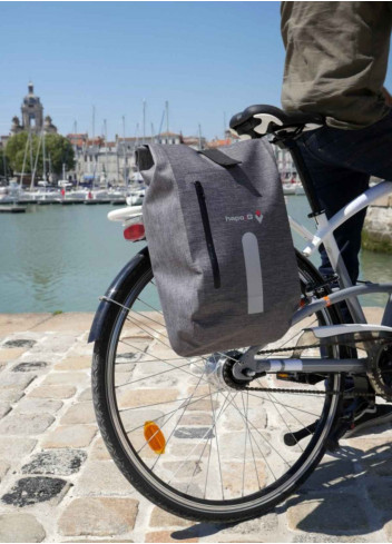 Sacoche vélo sac à dos imperméable - HAPO G