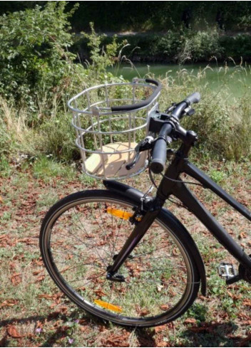 Removable front bike basket with mount - HAPO G