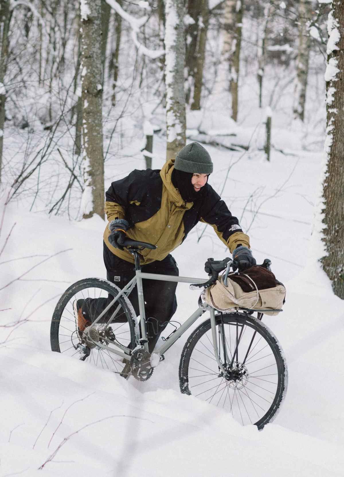 Gants De Vélo Adulte Pour L'hiver NOIR NAKAMURA