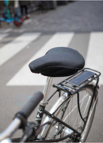 Padded saddle cover with gel - Oxford
