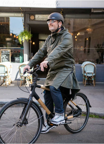 Long waterproof cycling parka - Original Maium Amsterdam