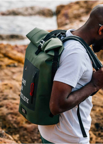 Waterproof bicycle backpack - Café du cycliste