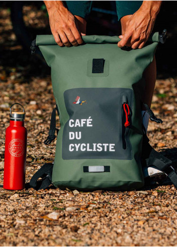 Waterproof bicycle backpack - Café du cycliste