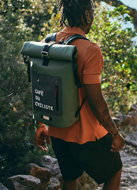 Waterproof bicycle backpack - Café du cycliste