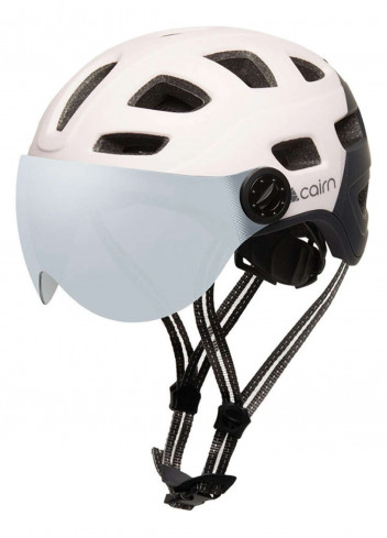 Casque vélo Quartz Visor Led USB - Cairn