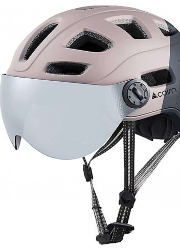 Casque vélo Quartz Visor Led USB - Cairn