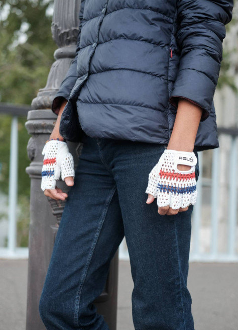 Mesh bike mitts - AGU