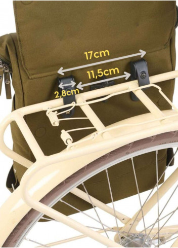 Sac à dos vélo porte-bagages XL - WGS