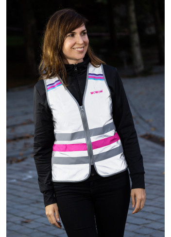 Lucy Jacket reflective bike waistcoat - Wowow