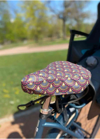 Waterproof saddle cover made in France - Suzon Suzette