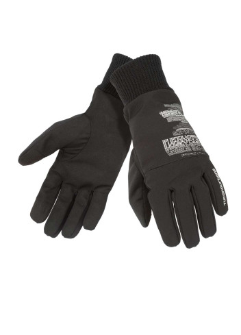 Waterproof winter cycling gloves with fluorescent overglove - Tucano