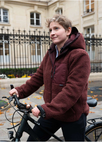 Manteau d'hiver vélo Teddy - Maium