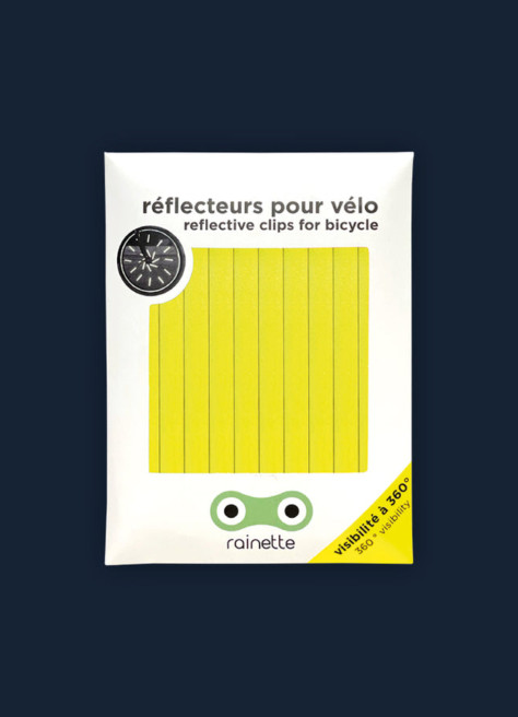 Réflecteurs rayons vélo - Rainette