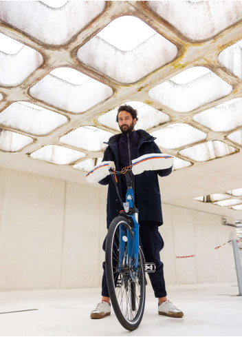 Manchons vélo fourrés imperméables - Temps des Grenouilles