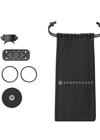 Support smartphone vélo aimanté sans pochette - Shapeheart