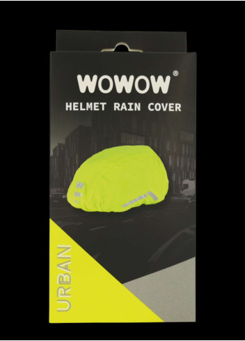 Couvre-casque imperméable jaune - Wowow