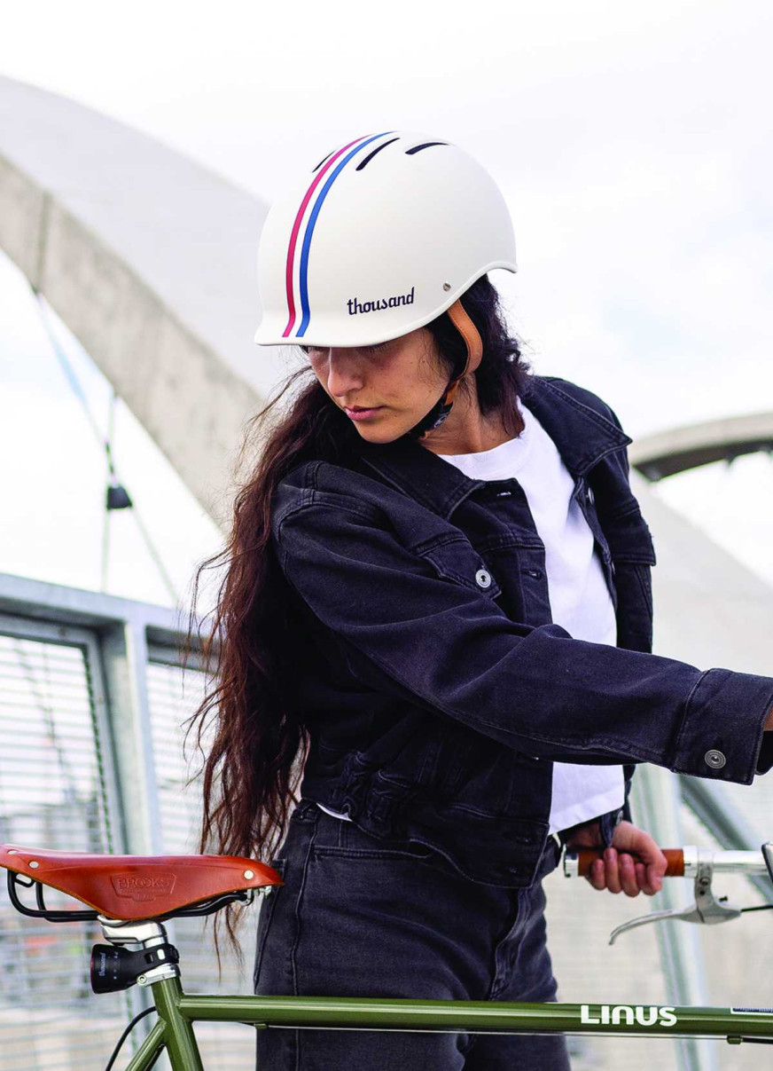 Heritage urban bike helmet - Thousand