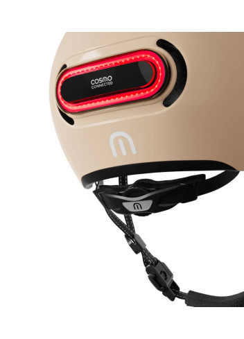 Bike helmet with visor and indicators - Cosmo