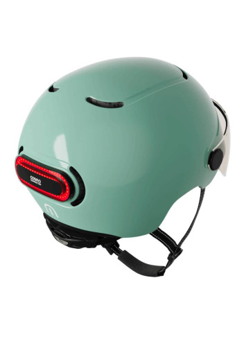 Bike helmet with visor and indicators - Cosmo