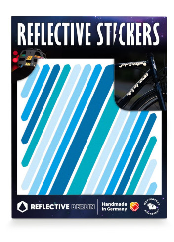 Stickers vélo réfléchissants ligne - Reflective Berlin