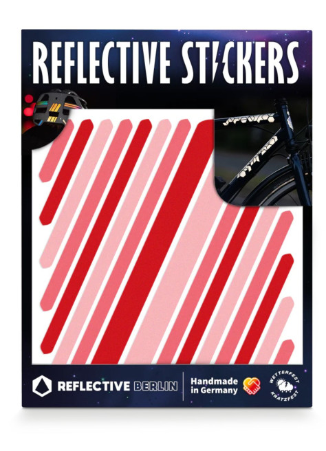Stickers Réfléchissants Pour Vélo, Casque Et Poussette - 42 Autocollants Visibilité Nocturne, Imperméables