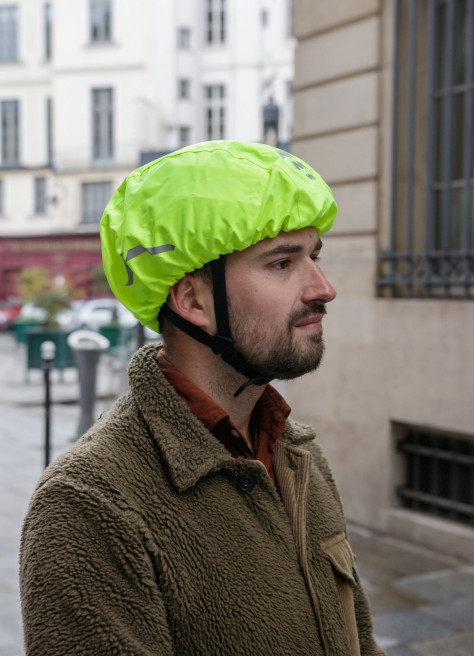 Waterproof and fluorescent helmet cover - Wowow