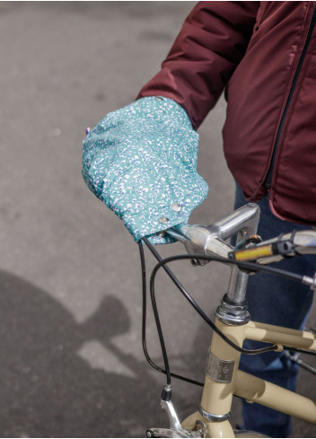 Waterproof lined bike sleeves made in France