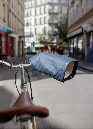 Waterproof lined bike sleeves made in France