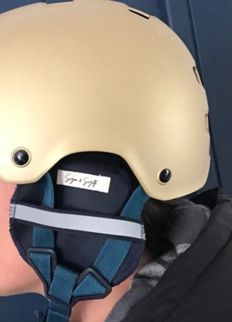 Universal bike helmet earmuffs - Suzon