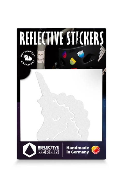 Reflective Unicorn bike stickers - Reflective Berlin