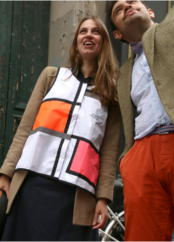 Mondrian safety vest - Georgia in Dublin Mondrian safety vest - Georgia in Dublin