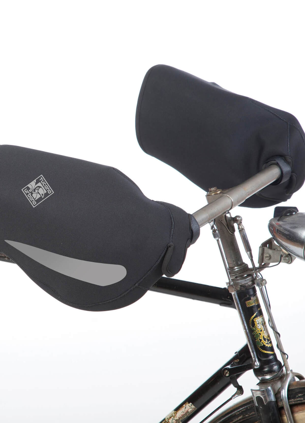 Manchons à vélo protège-mains doublés polaire – BLACKBIRDS PASTEL – LAPADD