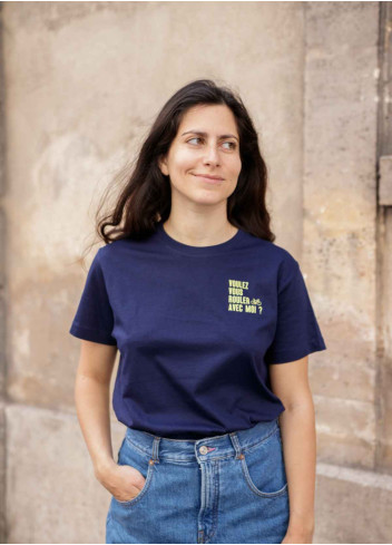 T-Shirt vélo Voulez-vous roulez avec moi - JSAV