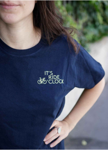 T-Shirt vélo It's ride O Clock - JE SUIS A VELO