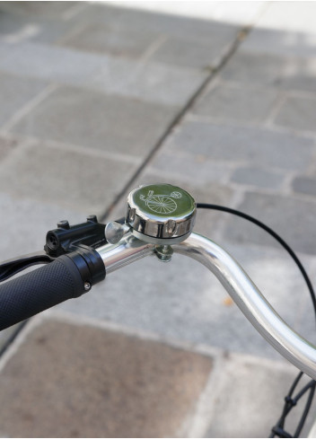 Sonnette vélo rétro made in Italie - JE SUIS A VELO