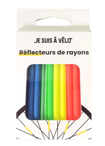 Bicycle spoke reflectors - JE SUIS À VÉLO