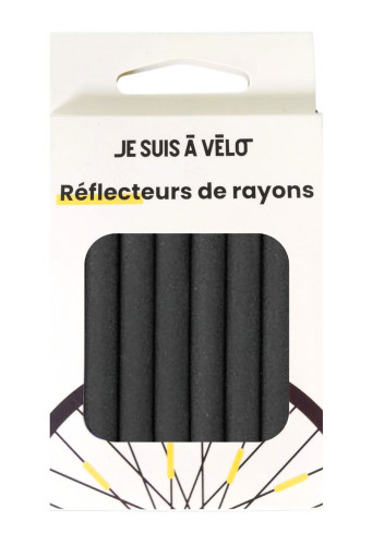 Bicycle spoke reflectors - JE SUIS À VÉLO