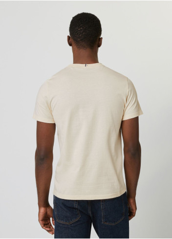 Embroidered round-neck T-shirt - Faguo