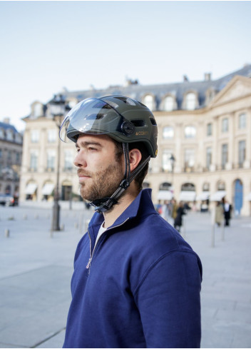 LED MIPS visor bicycle helmet - Cairn