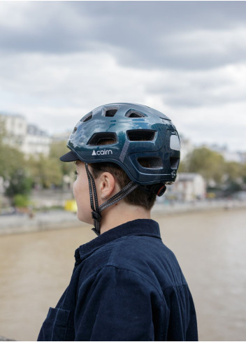 Casque vélo urbain léger et aéré avec LED - CAIRN