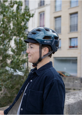 Casque vélo urbain léger et aéré avec LED - CAIRN