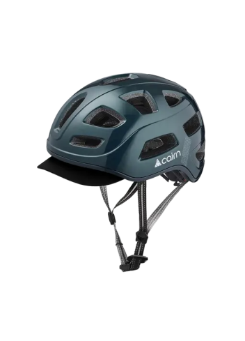 Lightweight, ventilated urban bike helmet with LED - CAIRN