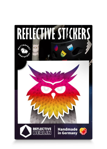 Reflective Owl Stickers - Reflective Berlin