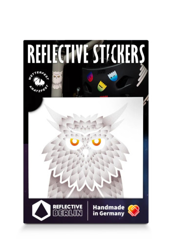 Reflective Owl Stickers - Reflective Berlin