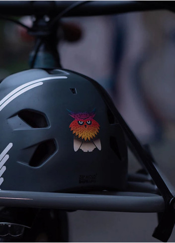 Reflective Owl Stickers - Reflective Berlin