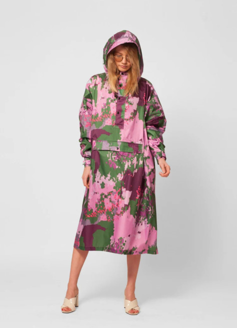 Original recycled bicycle rain poncho - Rainkiss
