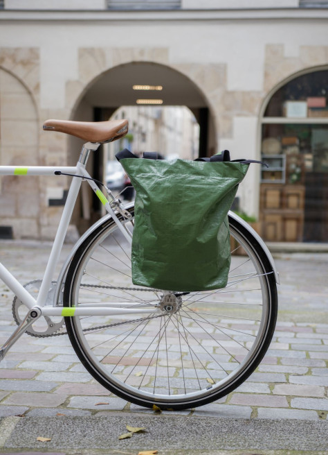 Sacoche cabas vélo porte-bagages - Hapo-G