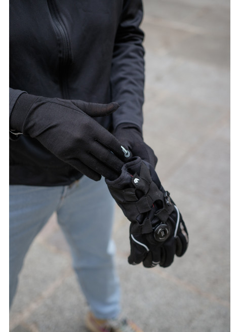 Sous-gants vélo en laine mérinos - Cairn Sous-gants vélo en laine mérinos - Cairn