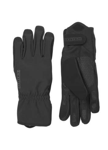 Gants d'hiver vélo imperméables et fluos - Sealskinz