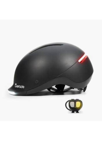 Casque vélo lumineux avec clignotants - Overade